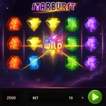 Rolling Slots - Starburst Slot Game - NetEnt Pokie