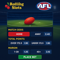 Rolling Slots - AFL Betting - Australian Football League Odds